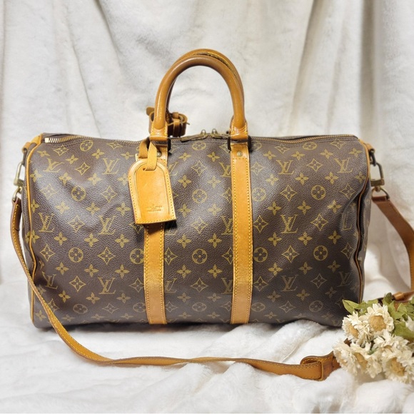 Louis Vuitton Keepall 45 bandouliere luggage travel bag - Picture 1 of 16